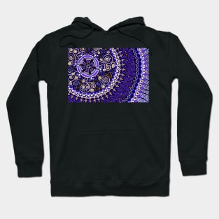 Purple and Gold Mandala Hoodie